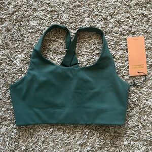 NWT Girlfriend Collective Moss Simone Bra M